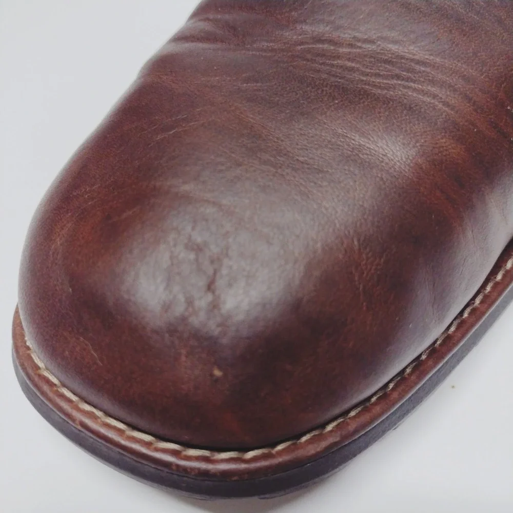Johnston & Murphy Mens 13M Tyndall Brown Leather Cap Toe‎ Oxford 020-7414 Dress